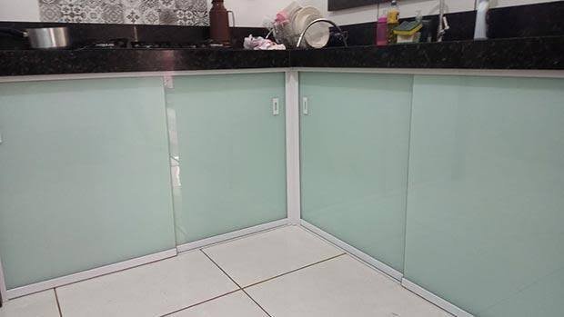 Fechamento de vidro instalado pela JV Vidros em Itu-SP - foto 3