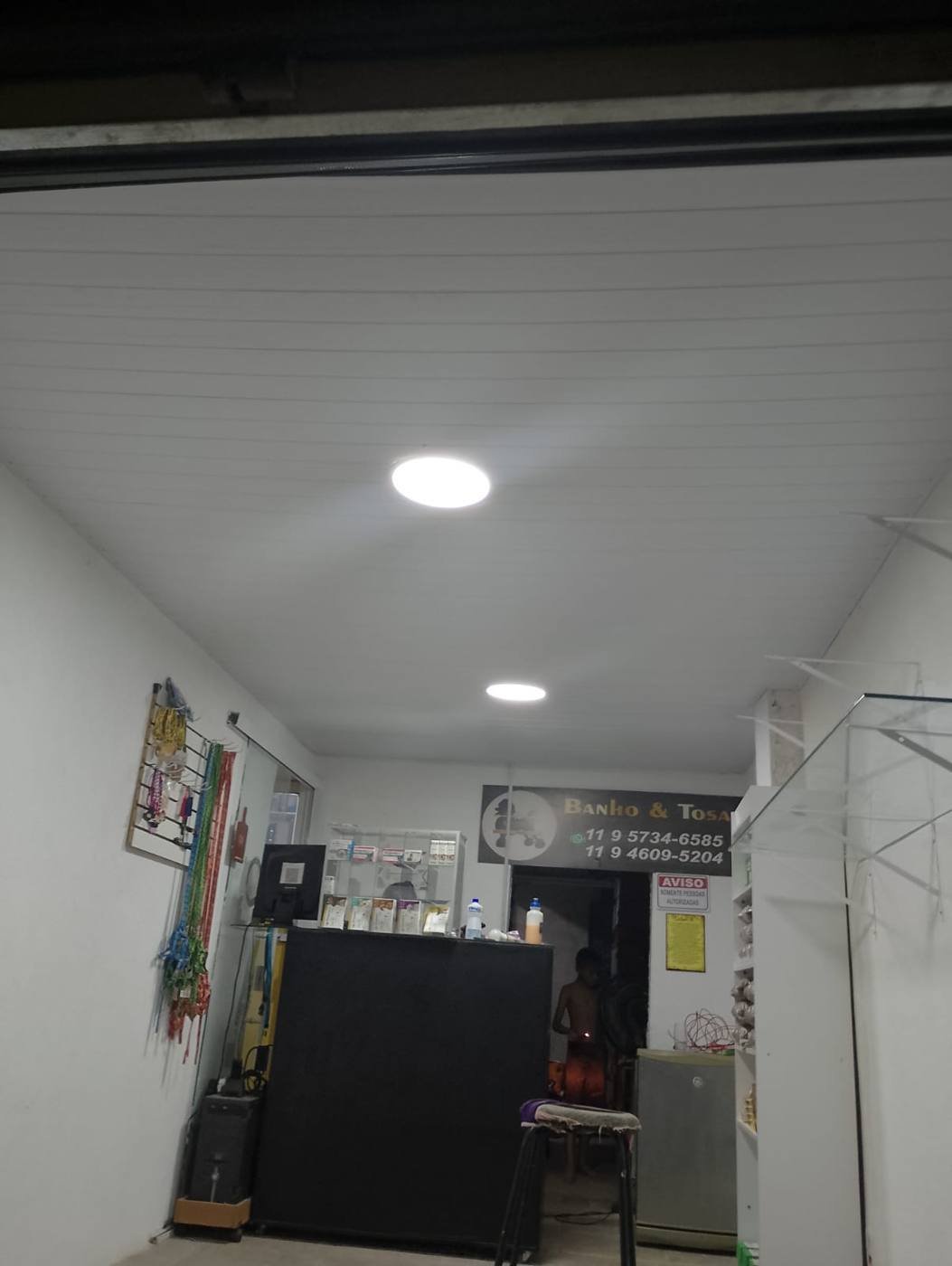 Forro de PVC instalado pela JV Vidros em Itu-SP - foto 10