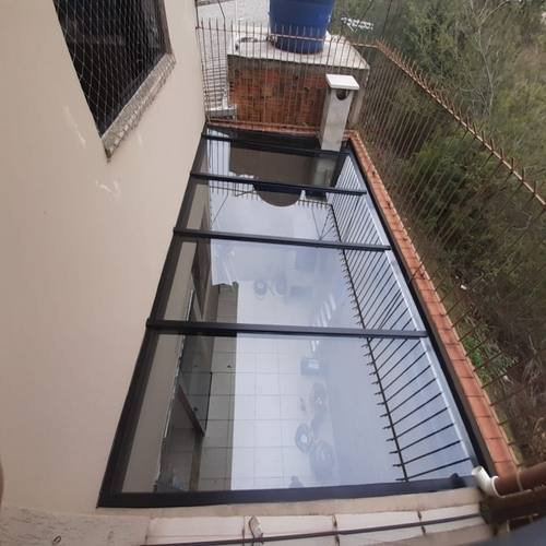 Cobertura de vidro instalado pela JV Vidros em Itu-SP - foto 3